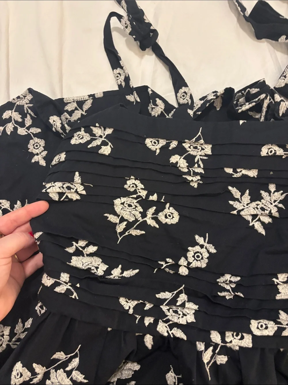 Abercrombie & Fitch Smocked Maxi Dress